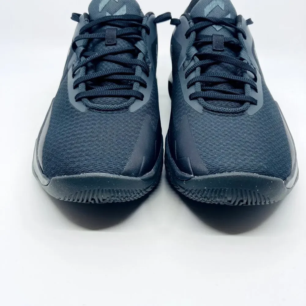 Nike Precision 6 VI Shoes Mens Size 11.5 Triple Black Basketball Sneaker NIB